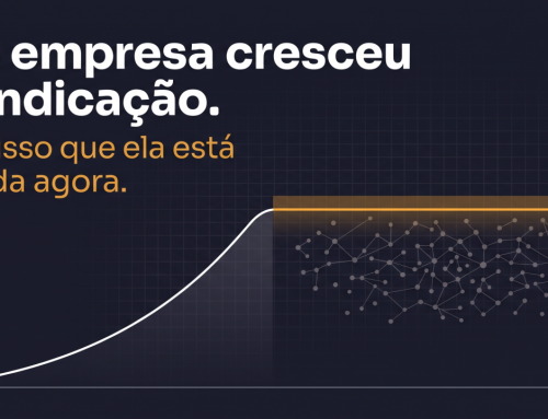 Sua empresa cresceu na indicação. É por isso que ela está travada agora.